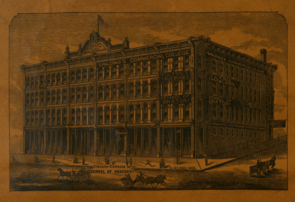 Fulton and Trueblood’s School of&nbsp;Oratory